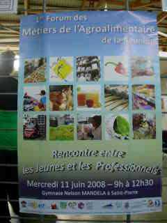 Forum des métiers de l'agroalimentaire à Terre Sainte