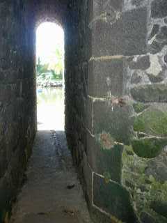 Passage souterrain vers la rivire d'Abord