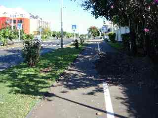 Piste cyclable du boulevard Bank