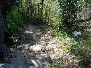 Sentier des rampes du Ouaki