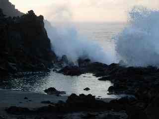 Vagues sur la Pointe du Gouffre