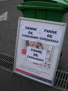 Panne de carburant