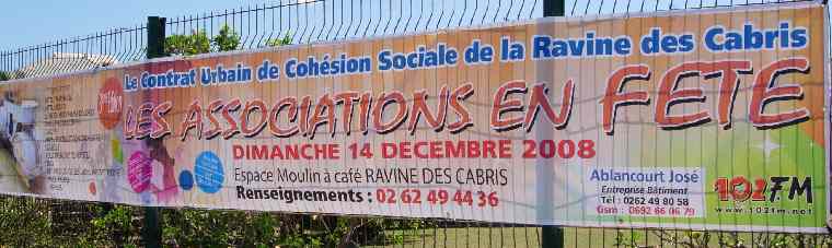 Fte des associations  la Ravine des Cabris