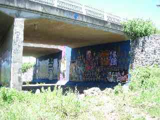 Pont sur la ravine Blanche