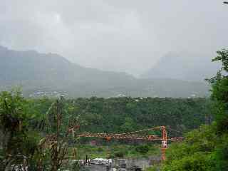 Nuages sur Cilaos