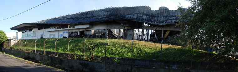 Incendie dans l'Ecocash de la Ligne Paradis