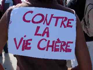 Contre la vie chre ...