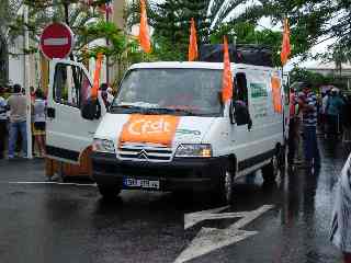 Camionnette sono de la CFDT