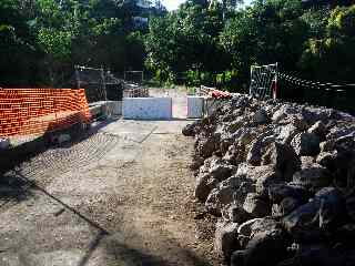 Chantier de rfection du pont