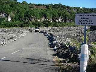 Route dans le Bras de Cilaos