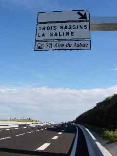 Vers TRois-Bassins - La Saline