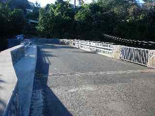 Nouveau pont sur la ravine des Cafres