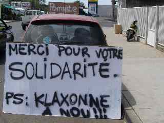 Klaxonne a nou par solidarité