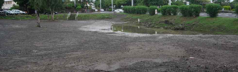 Parking du Conservatoire inond