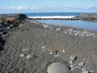 Etang du Gol, cordon littoral