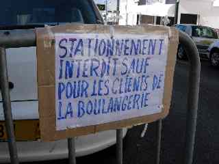 Stationnement interdit