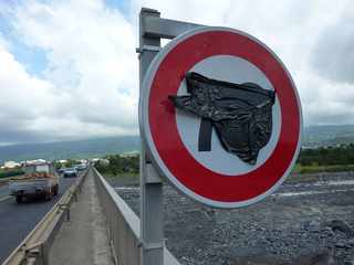 Cyclone Dumile - Janvier 2013 - Pont de la Rivire St-Etienne