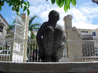 Statue de Gilbert Clain
