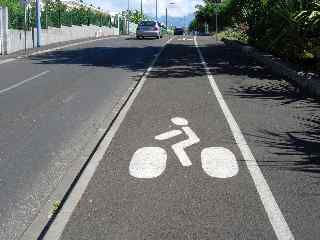 Piste cyclable du chemin croix jubil