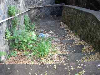 Escalier vers le passage  la rivire d'Abord