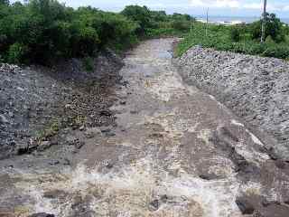 Ravine des Cabris en crue