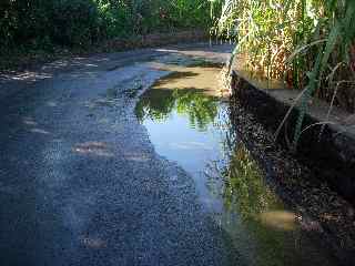 Irrigation chemin de Bassin Plat