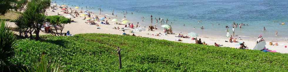 Plage de St-Pierre, un dimanche matin