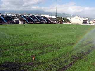 Pelouse du stade Michel-Volnay