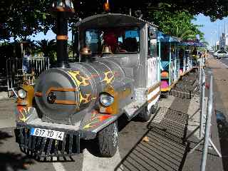 Petit train aux Jardins de la Plage