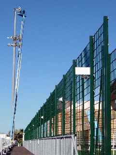 Eclairage du stade Michel-Volnay