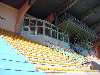 Tribune de presse - Stade Volnay