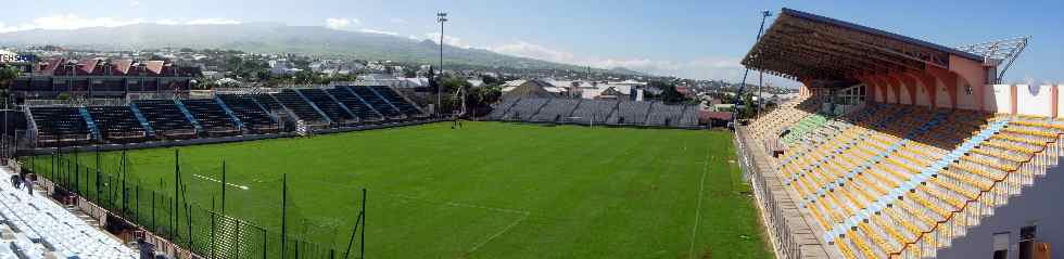 Stade Michel-Volnay, tribunes nord, est et sud