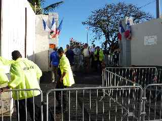 Entre nord-est du stade de Cayenne  St-Pierre