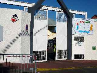 Entre du stade rue de la Cayenne