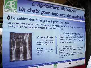 Abriculture biologique et eau de qualit