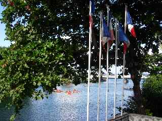 Kayak sur la rivire d'Abord