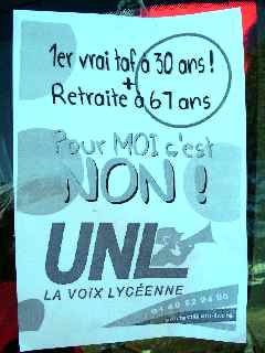 Manifestation contre la rforme des retraites - St-Pierre - Runion - 28 octobre 2010