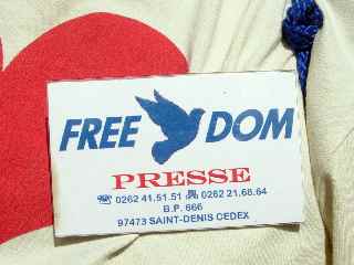 Badge presse Freedom