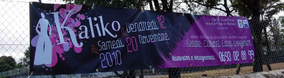 Kaliko, festival de théâtre amateur 2010 - St-Pierre