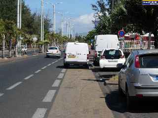 Piste cyclable du bd Hubert-Delisle