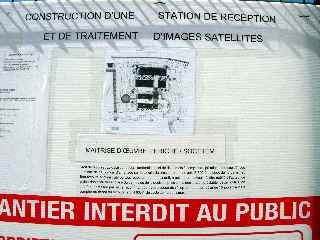 Terre Sainte, construction d'une station de rception et traitement d'images satellite