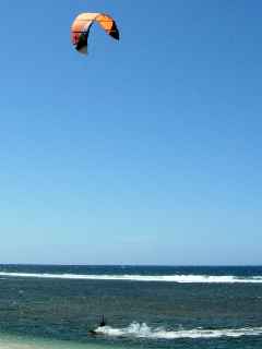 Kitesurfer  St-Pierre