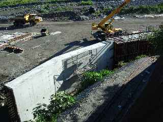 Rivire Saint-Etienne - Travaux de confortation des berges