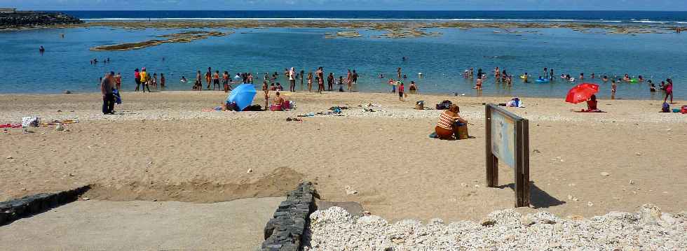 Plage de St-Pierre - mare basse