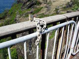 Bassin 18, le pont sur la ravine des Cafres