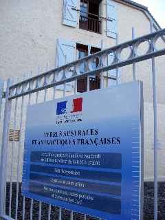 Maison Roussin - siège des TAAF - St-Pierre