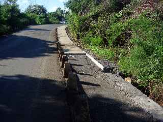 Chemin de Bassin Plat - Travaux de cration de voie pitonnire