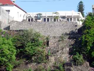 Mur de la placette Barbot - St-Pierre