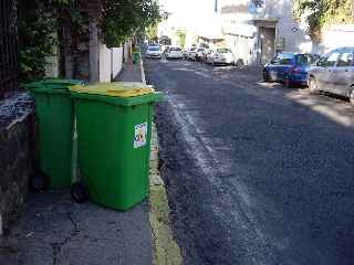 Poubelles rue Archambeaud  St-Pierre