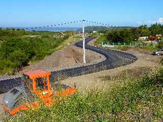 Nouvelle route vers le centre d'enfouissement de la rivire St-Etienne